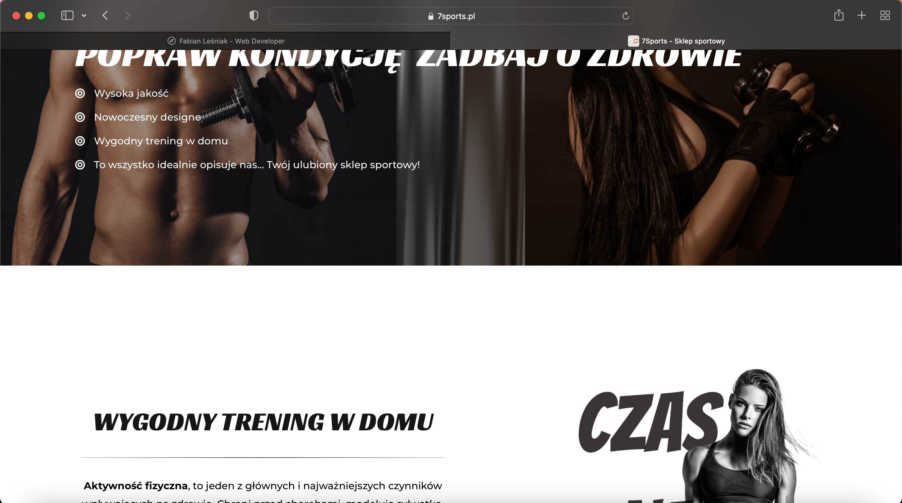 portfolio przykład 1